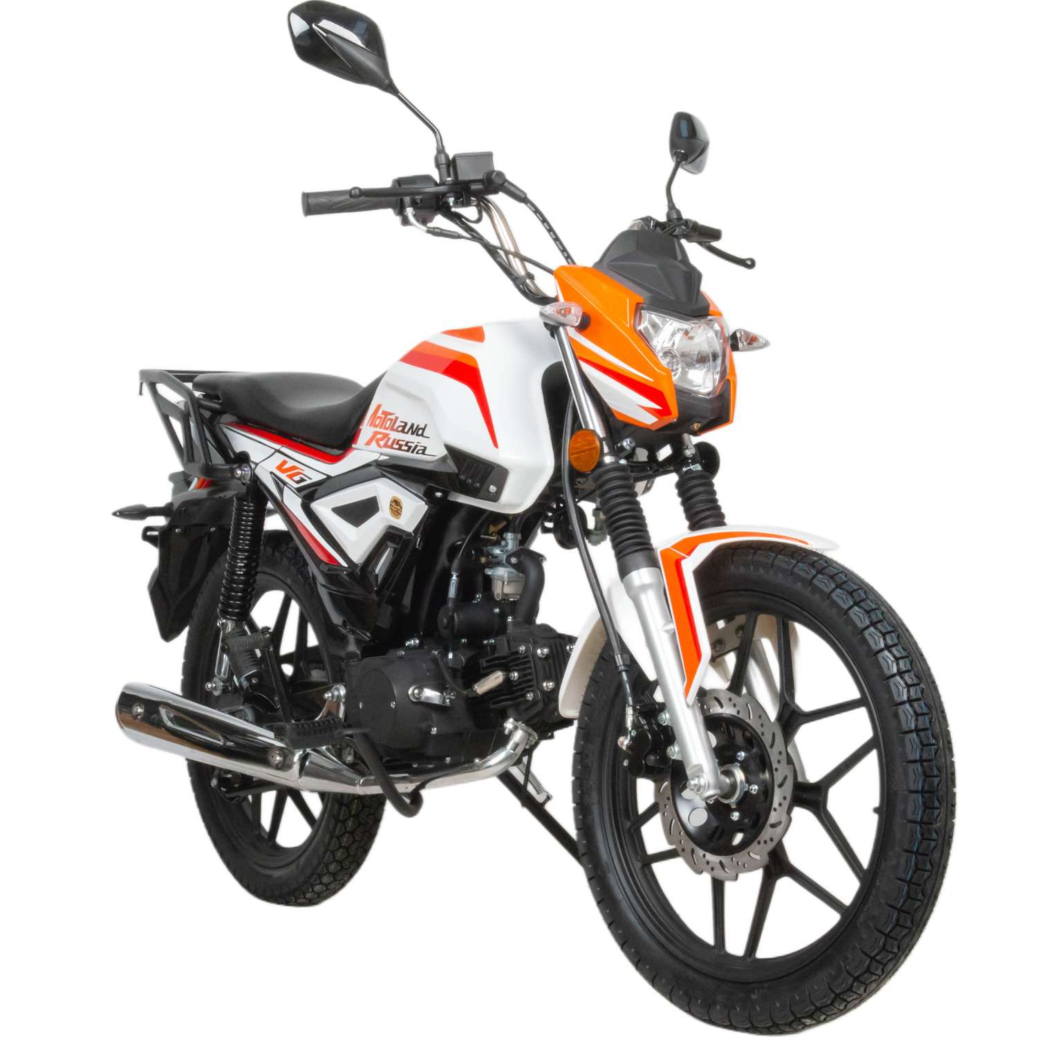 Мопед Motoland Альфа VG 11 (LM48-D) оранжевый (A)