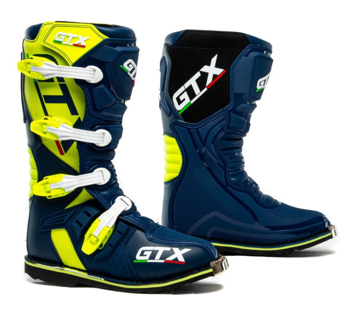 Мотоботы GTX MX #1 blue/green (р. 46)